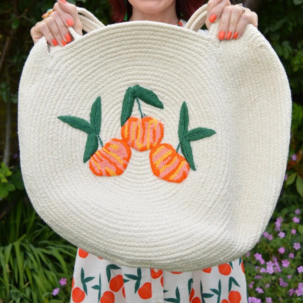 Fabienne Chapot Sunny Bag with Peaches